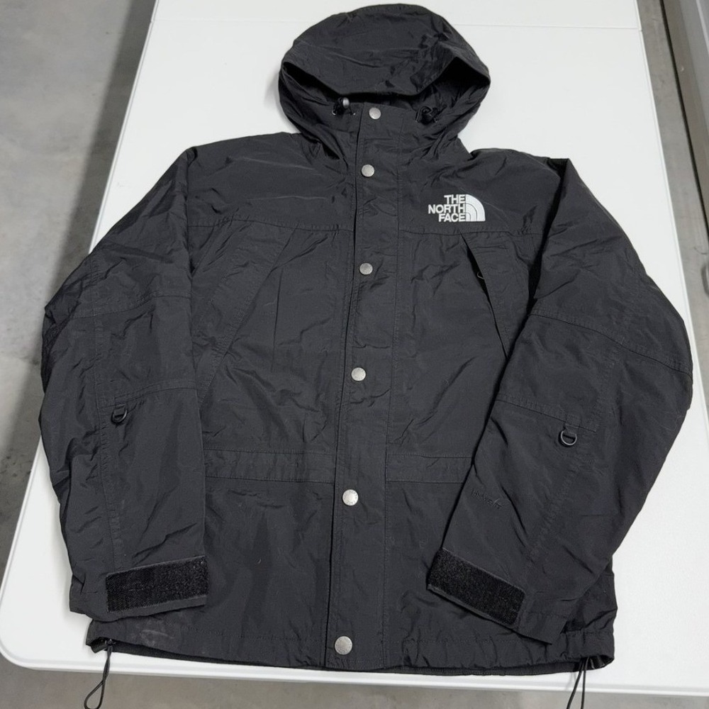 The North Face Mens Mountain Light Jacket Black Hooded Parka Small NF0A3XEE